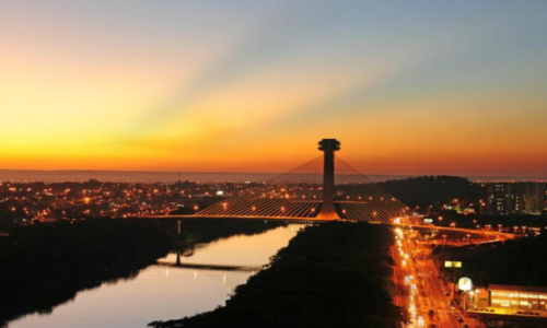 Por_do_sol_e_Ponte_Estaiada